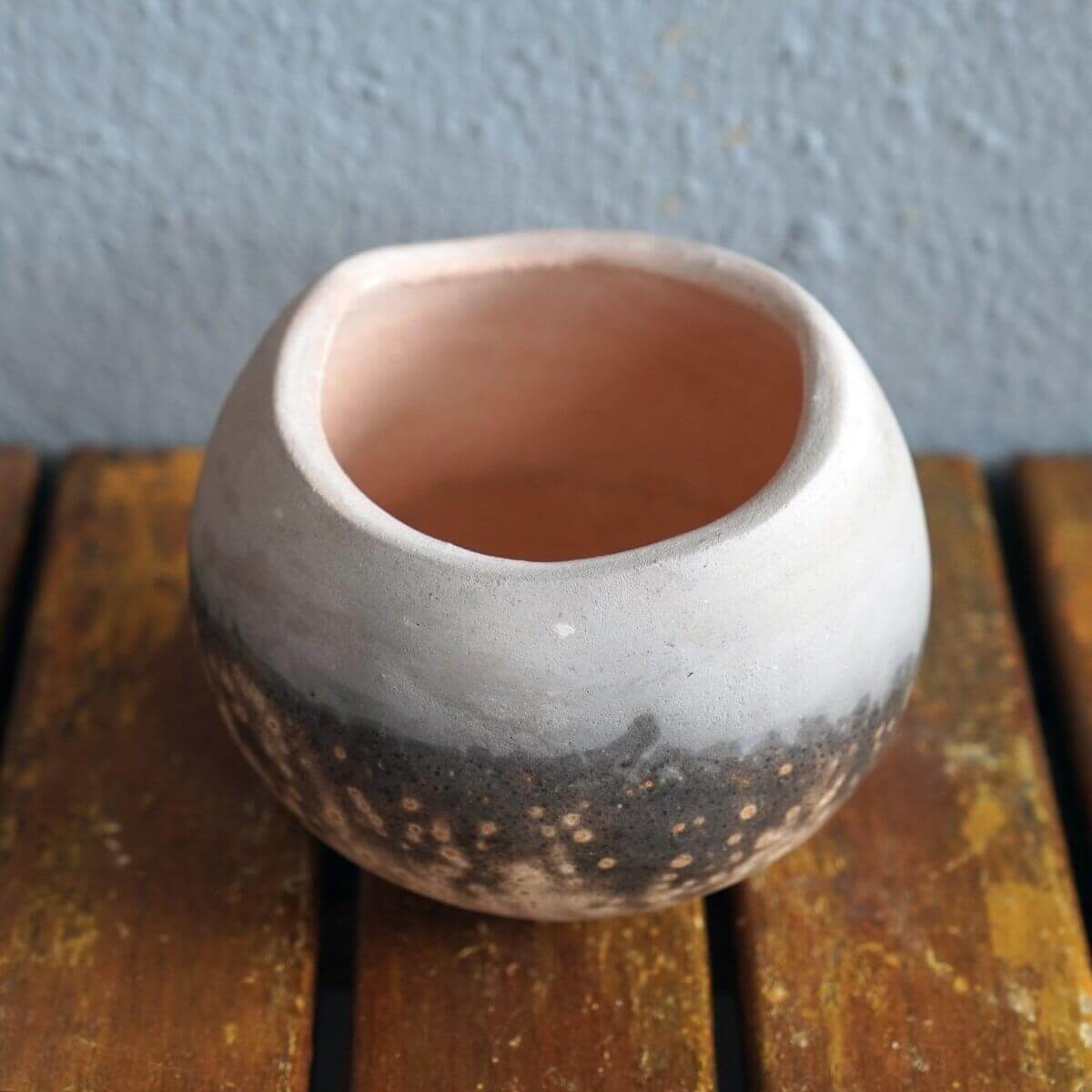 Hikari Ceramic Raku Pottery Vase by RAAQUU