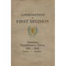 Commendations of the 1st Division American Expeditionary Forces 1917 - 1919 France Germany