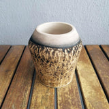 Hoseki Ceramic Raku Pottery Vase by RAAQUU