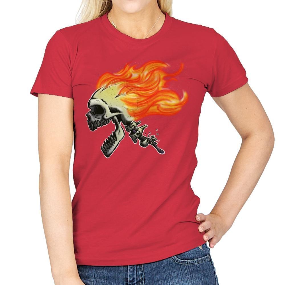 Hot Skull - Womens by RIPT Apparel - Vysn