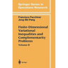 Finite-Dimensional Variational Inequalities and Complementarity Problems