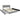 Full/Queen Size Upholstered Bed Frame with 4 Drawers-Silver-Full Size