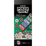 New Orleans Saints 100 Piece Poker Chips by MasterPieces Puzzle Company INC