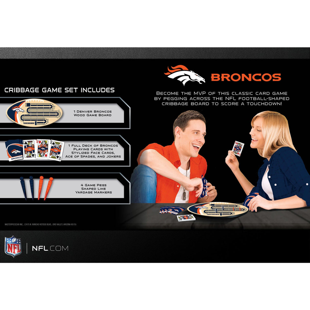 Denver Broncos Cribbage by MasterPieces Puzzle Company INC