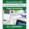 Word 2019 Page Formatting