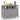 Modern Practical Wooden Kitchen Lockers with Large Storage Space-Gray