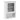 Bathroom Wall Mounted Adjustable Hanging Storage Medicine Cabinet-White