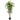 5-Feet Artificial Bamboo Silk Tree Indoor-Outdoor Decorative Planter