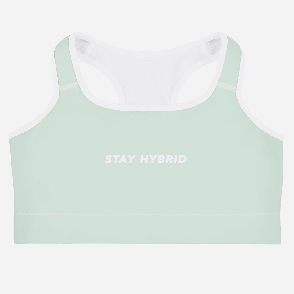 HYBRID NATION WOMEN ATHLETIC SPORTS BRA (MINT) by Hybrid Nation