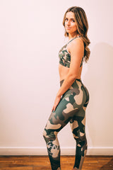 HYBRID NATION WOMEN SPORT FLEX LEGGINGS (CAMO) by Hybrid Nation