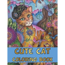 Cute Cat Coloring Book: CUTE FUN CAT COLORING BOOK - Best Gift For Girls, Boys And Cat Lovers (Kid's Cute Cat Coloring Books)