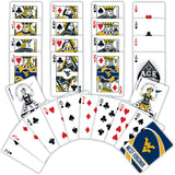 West Virginia Mountaineers Playing Cards - 54 Card Deck by MasterPieces Puzzle Company INC