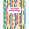 Rainbow Everything! Wrapping Paper Book