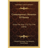 Contemporary Memoirs Of Russia: From The Year 1727 To 1744 (1856)