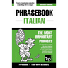 English-Italian phrasebook and 1500-word dictionary
