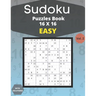Sudoku easy Puzzles 16 X 16 - volume 2: 100 easy Sudoku 16 X 16 Puzzles book for adults with Solutions - Large Print - One Puzzle Per Page (Volume 2)