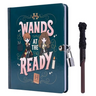 Harry Potter: Wands at the Ready Lock & Key Diary