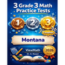 3 Montana MontCAS Grade 3 Math Practice Tests: Full-Length Test Prep with Detailed Answer Explanations