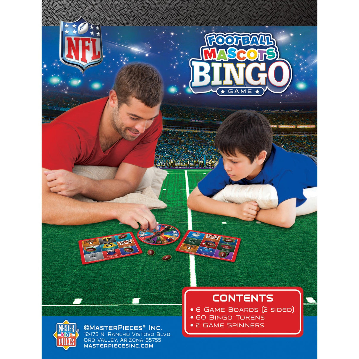 NFL - League Bingo Game by MasterPieces Puzzle Company INC