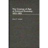 The Coming of Age of Political Economy, 1815-1825.