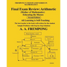 Final Exam Review: Arithmetic: (Mother of Mathematics)