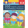 300 English Children Dictionary Picture. Bilingual Children's Books Chinese English: Full colored cartoons pictures vocabulary builder (animal, number
