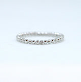 14k Tiny Diamond Eternity Wedding Band by VicStoneNYC Fine Jewelry