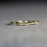 14k Diamond Eternity Wedding Band by VicStoneNYC Fine Jewelry