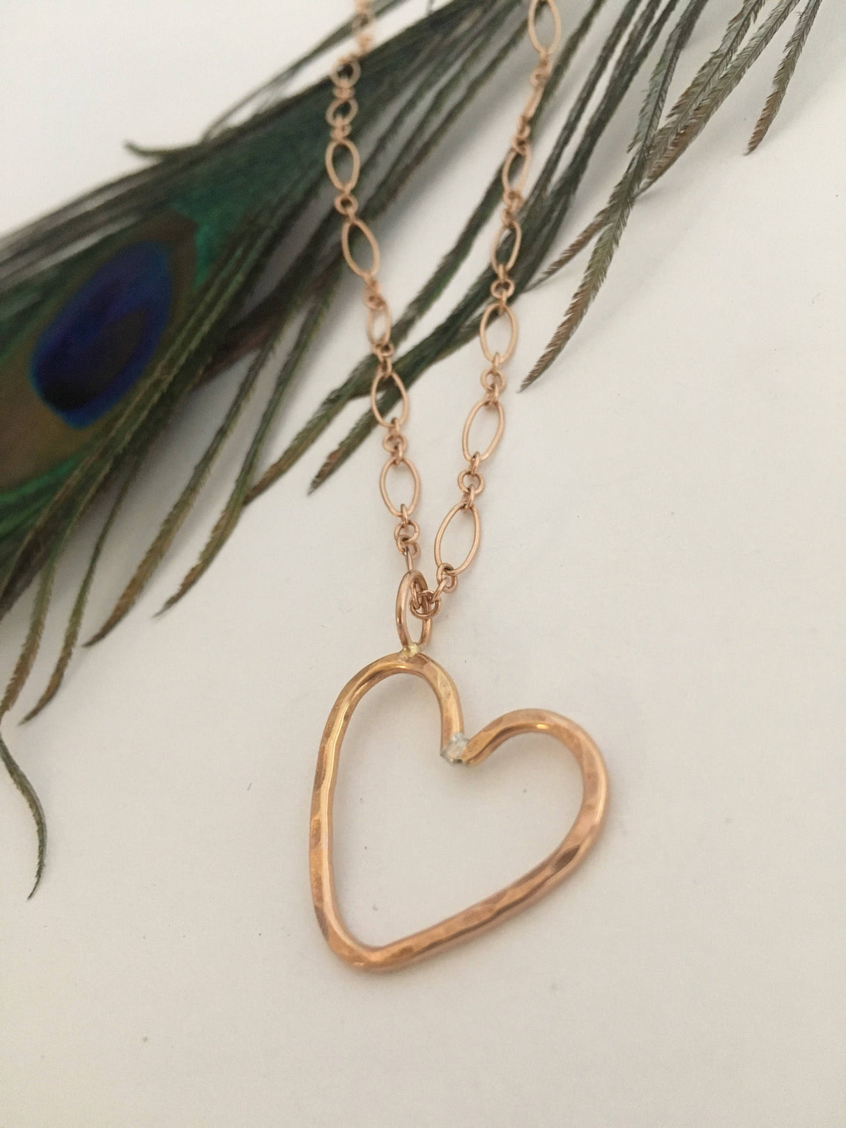 Vintage Heart Necklace by Jennifer Cervelli Jewelry