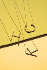 Monogram Collection Initial Necklace by Ellisonyoung.com