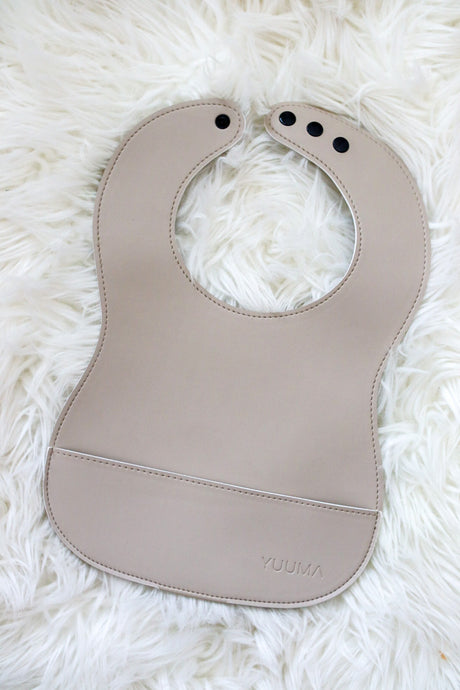 Vegan Leather Bib by YUUMA