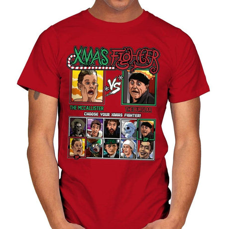 Xmas Fighter - Home Alone - Mens by RIPT Apparel - Vysn