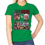 Xmas Fighter - Santa Clause vs National Lampoons Christmas Vacation - Womens by RIPT Apparel - Vysn