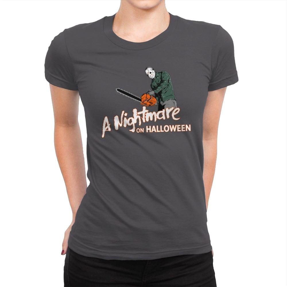 A Nightmare on Halloween - Anytime Design - Womens Premium by RIPT Apparel - Vysn