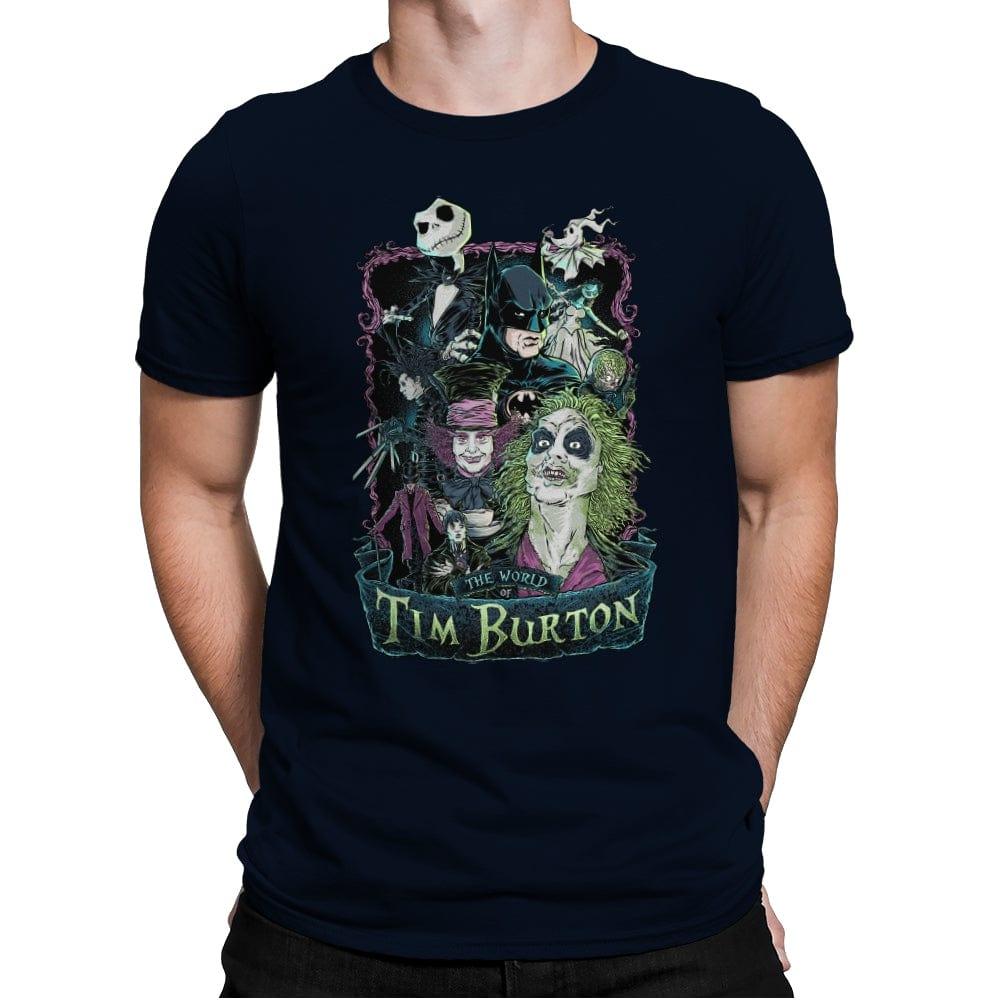 Tim Burton Director Films - Mens Premium by RIPT Apparel - Vysn