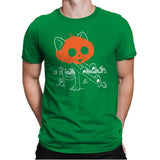 Pumpkitty Zombie - Mens Premium by RIPT Apparel - Vysn