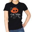 Pumpkitty Zombie - Womens by RIPT Apparel - Vysn