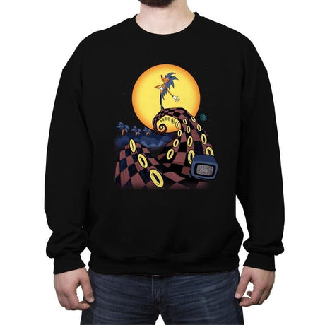 Nightmare Of The Rings - Crew Neck Sweatshirt by RIPT Apparel - Vysn