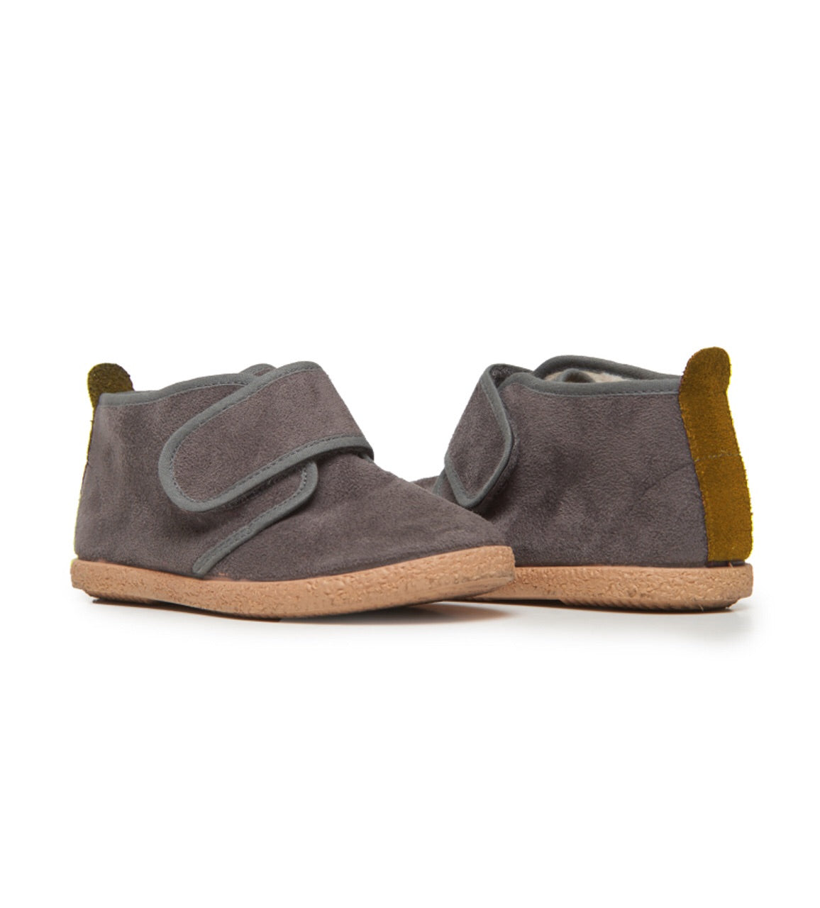 Suede McAlister Booties in Grey by childrenchic