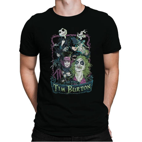 Tim Burton Director Films - Mens Premium by RIPT Apparel - Vysn