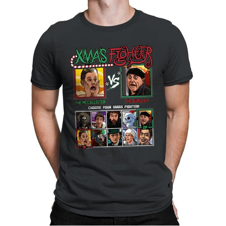 Xmas Fighter - Home Alone - Mens Premium by RIPT Apparel - Vysn