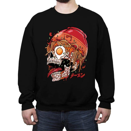 Spicy Ramen - Crew Neck Sweatshirt by RIPT Apparel - Vysn