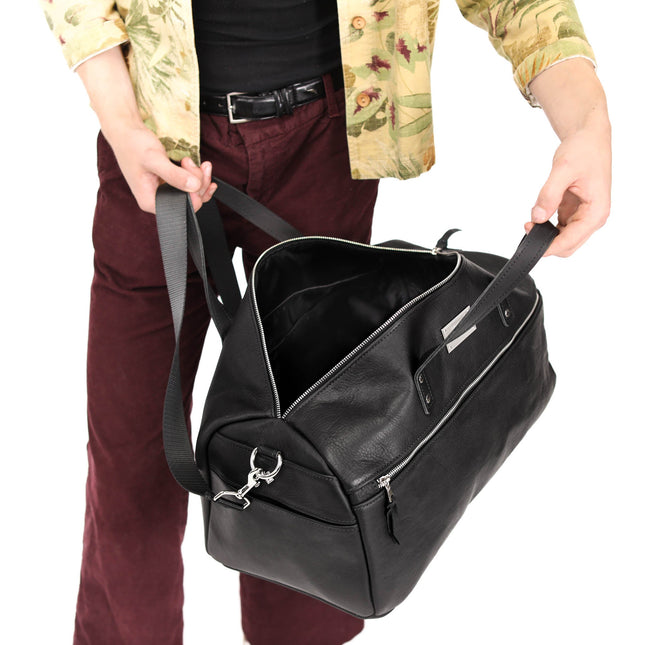 Luxury Leather Duffel Bag by Lifetime Leather Co