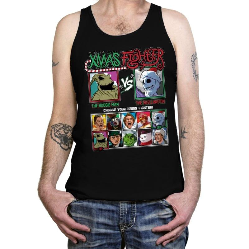 Xmas Fighter - Nightmare Before Christmas - Tanktop by RIPT Apparel - Vysn