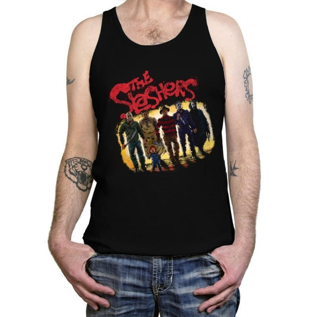 The Slashers Are Back - Best Seller - Tanktop by RIPT Apparel - Vysn