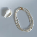 Petite Vintage Pearl Necklace by Urth and Sea