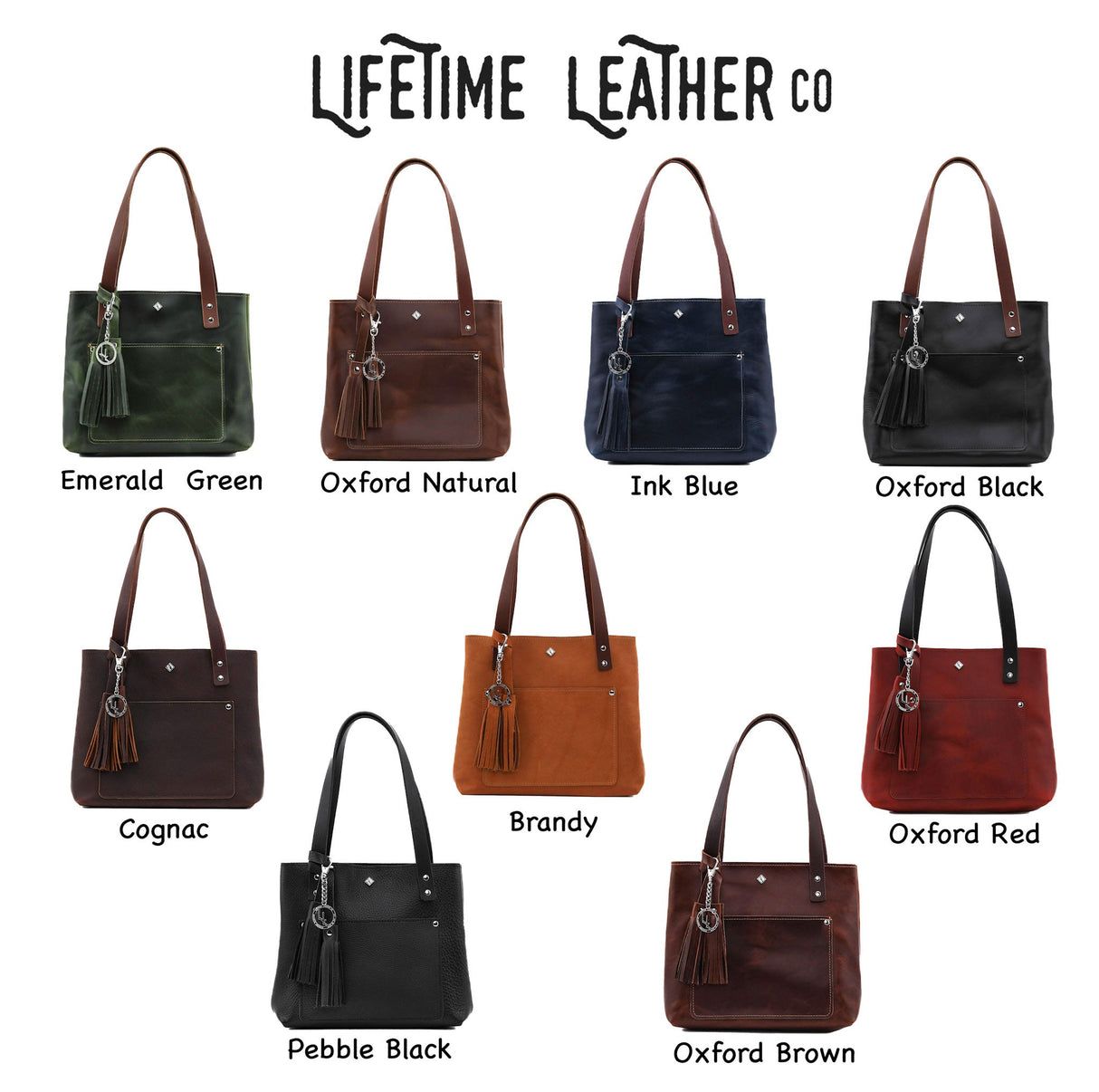 Mini Deluxe Lifetime Tote by Lifetime Leather Co