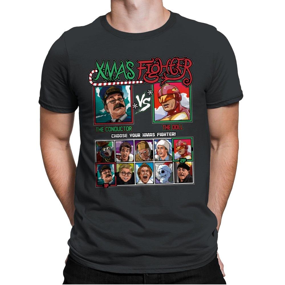 Xmas Fighter - Polar Express vs Jingle All The Way - Mens Premium by RIPT Apparel - Vysn