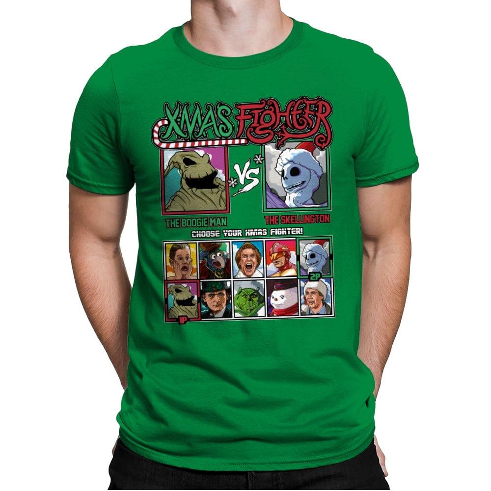 Xmas Fighter - Nightmare Before Christmas - Mens Premium by RIPT Apparel - Vysn