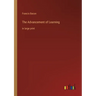 The Advancement of Learning: in large print